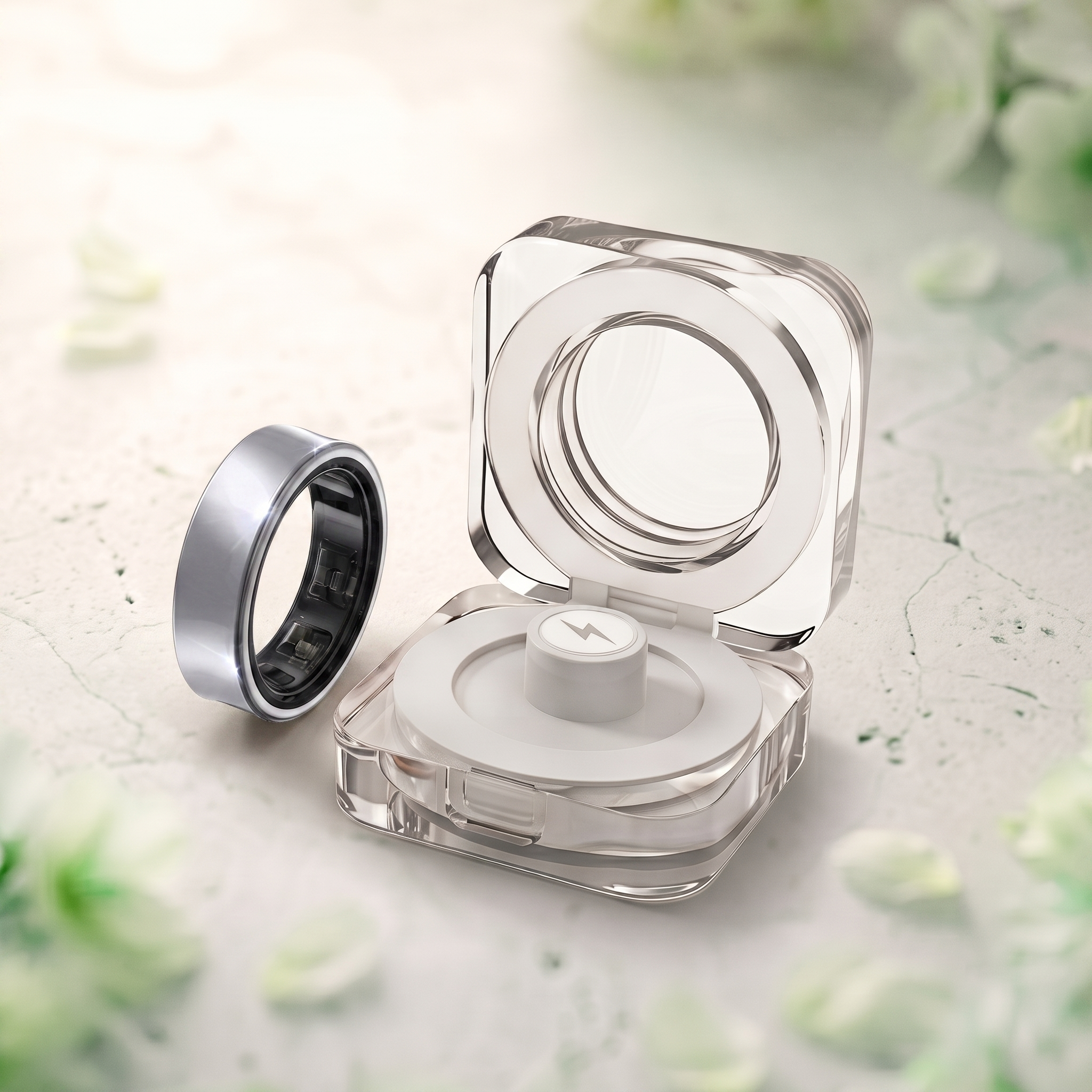Luna Smart Ring IP68 Waterproof Sleep and Fitness Tracker Rings - R02