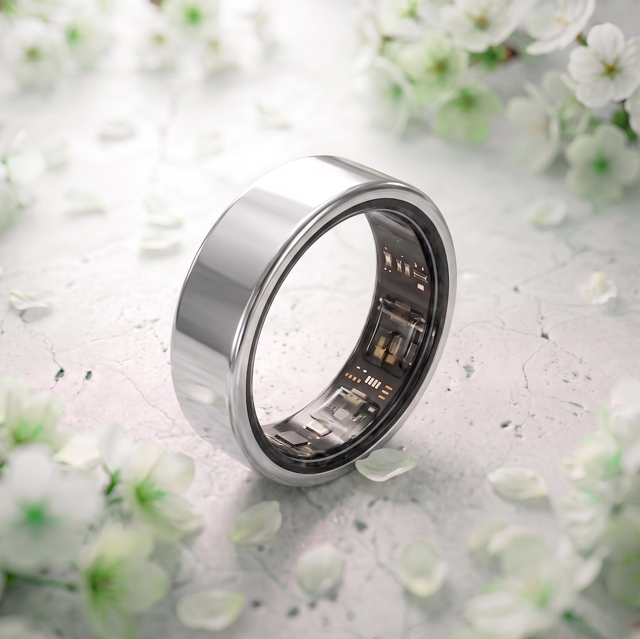 Luna Smart Ring IP68 Waterproof Sleep and Fitness Tracker Rings - R02