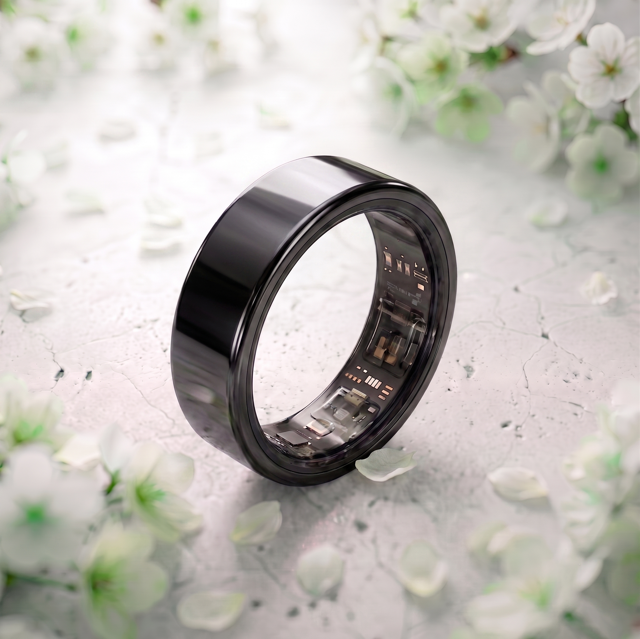 Luna Smart Ring IP68 Waterproof Sleep and Fitness Tracker Rings - R02